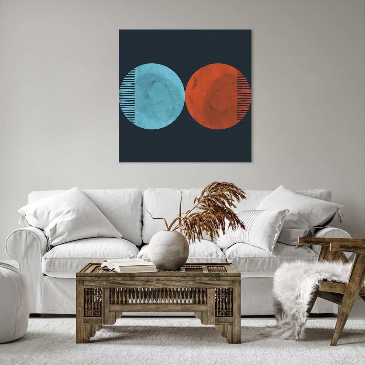 Canvas picture Abstraction, Canvas picture Art, Canvas picture Circles, Canvas picture Modern Art, Canvas picture Artistic Art