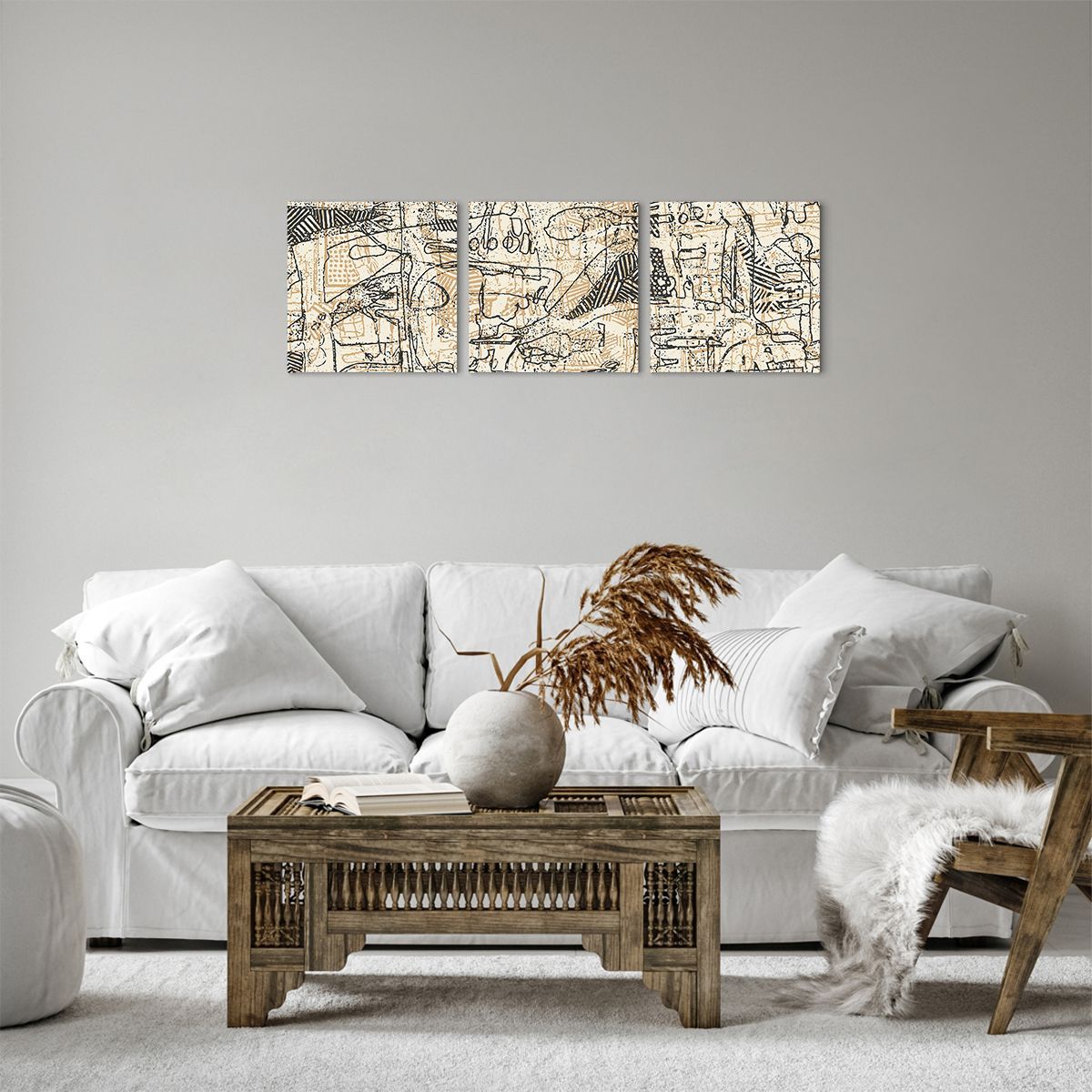 Bild auf Leinwand Grafik, Bild auf Leinwand Kunst, Bild auf Leinwand Abstraktion, Bild auf Leinwand Linien, Bild auf Leinwand Moderne Kunst