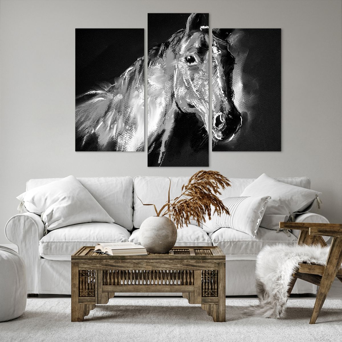Bild auf Leinwand Tiere, Bild auf Leinwand Pferd, Bild auf Leinwand Stute, Bild auf Leinwand Kultur, Bild auf Leinwand Kunst