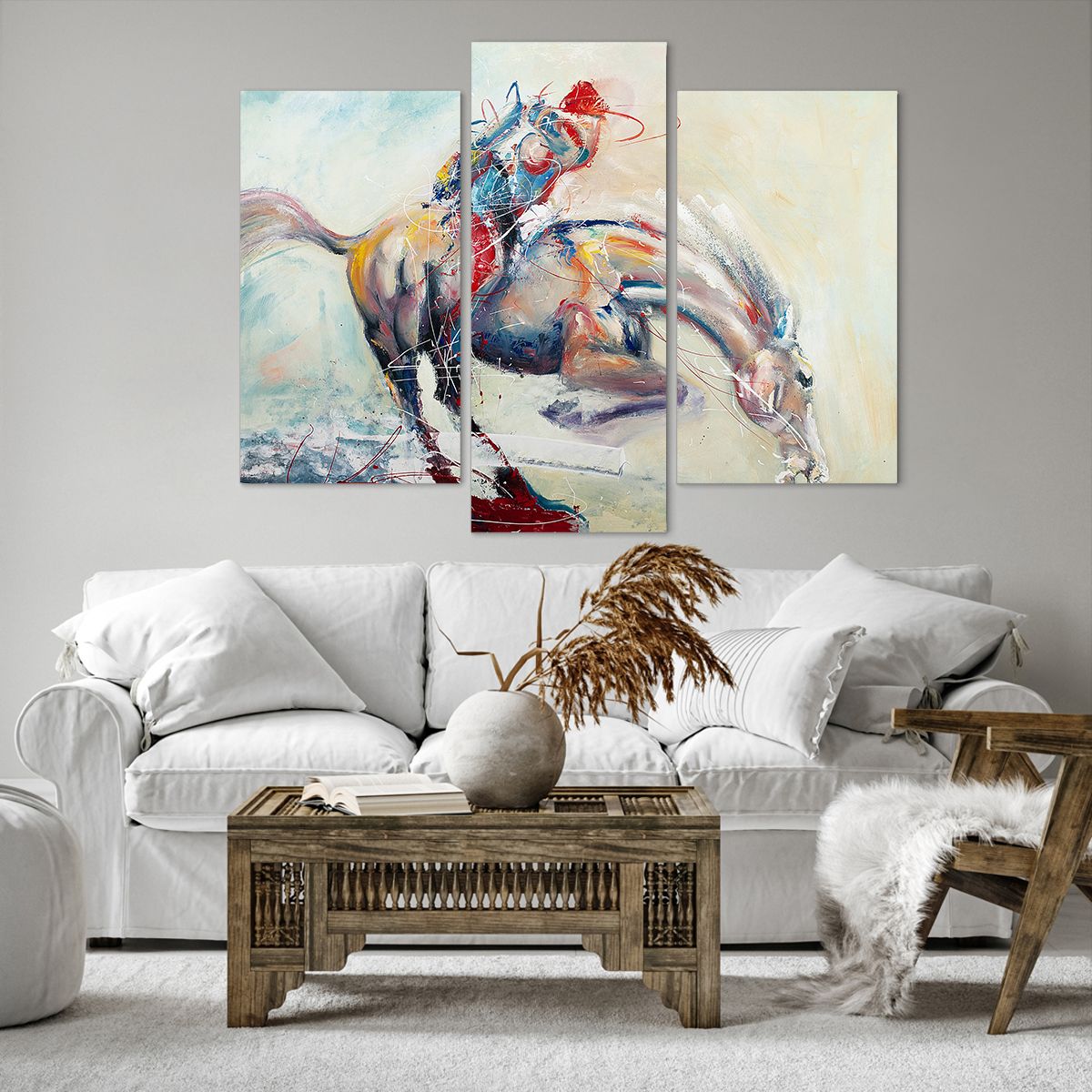 Obrazy na płótnie Zwierzęta, Obrazy na płótnie Koń, Obrazy na płótnie Jeździec, Obrazy na płótnie Jockey, Obrazy na płótnie Sztuka