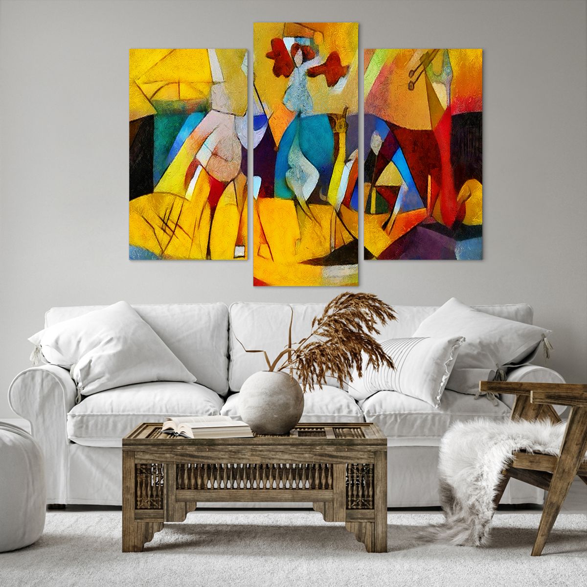 Impression sur toile Animaux, Impression sur toile Afrique, Impression sur toile Cubisme, Impression sur toile Art, Impression sur toile Impressionnisme