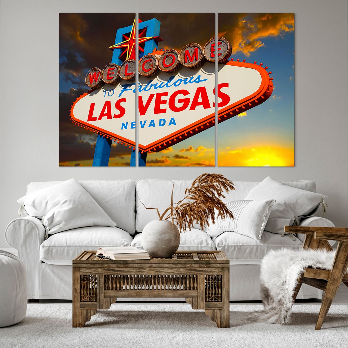 Bild auf Leinwand Reisen, Bild auf Leinwand Las Vegas, Bild auf Leinwand Stadt, Bild auf Leinwand Usa, Bild auf Leinwand Nevada