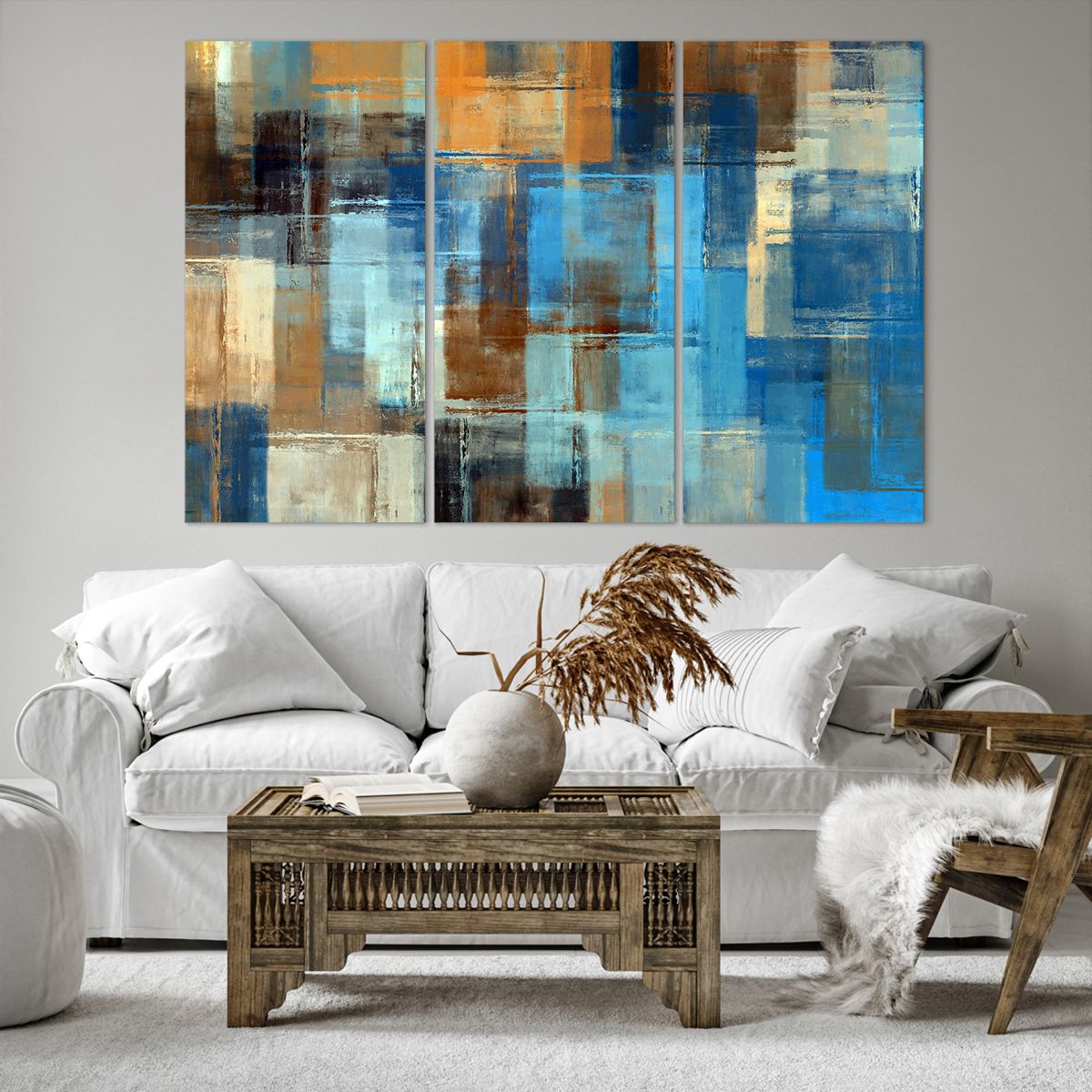 Cuadro sobre lienzo Abstracción, Cuadro sobre lienzo Arte, Cuadro sobre lienzo Pintar, Cuadro sobre lienzo Patrón Moderno, Cuadro sobre lienzo Multicolor