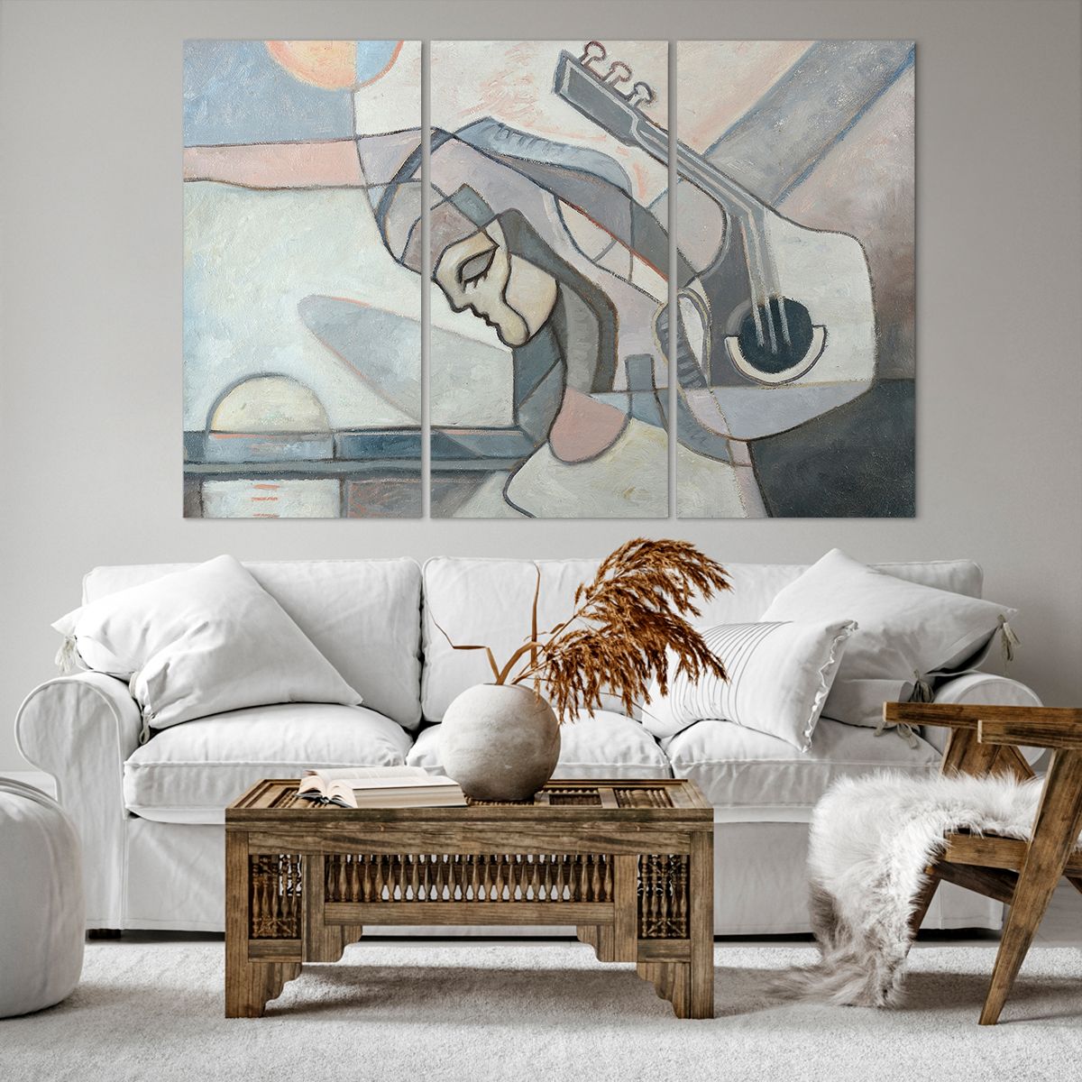 Impression sur toile Abstraction, Impression sur toile Cubisme, Impression sur toile Personnes, Impression sur toile Art, Impression sur toile Peinture