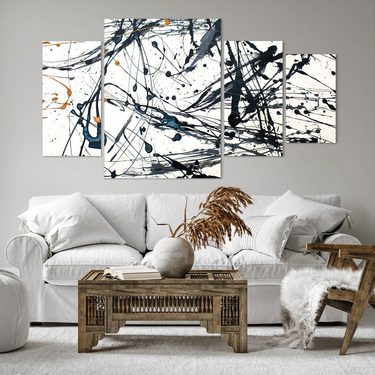 Impression sur toile Abstraction, Impression sur toile Graphique, Impression sur toile Art, Impression sur toile Peindre, Impression sur toile Art Moderne
