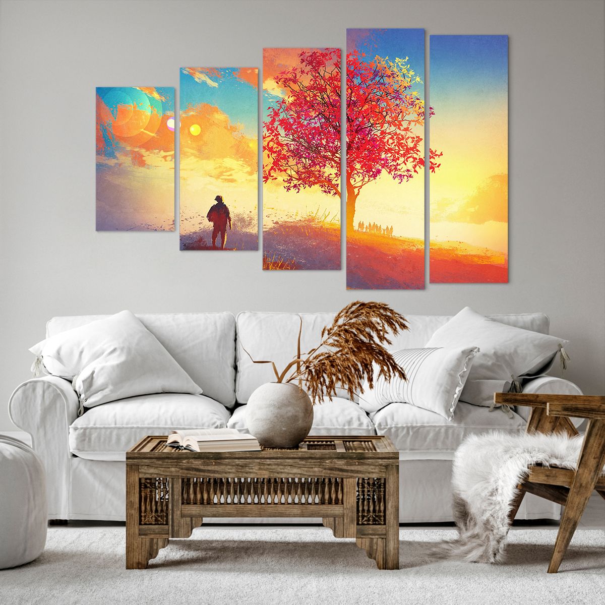 Impression sur toile Paysage, Impression sur toile Arbre, Impression sur toile Vagabond, Impression sur toile La Nature, Impression sur toile Art