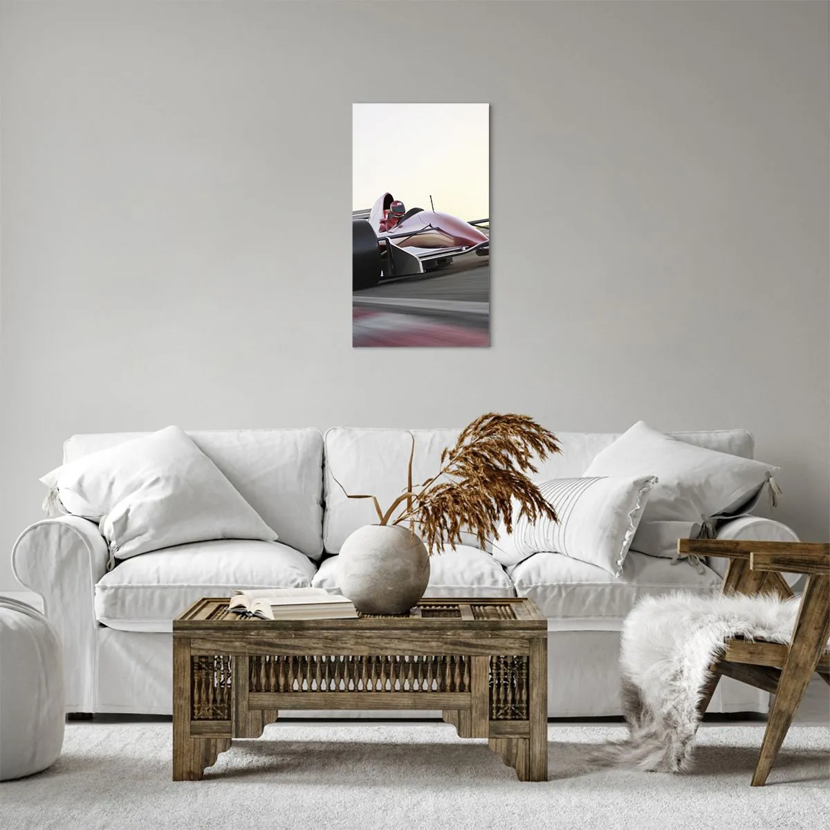 Lærredstryk - Billede på lærred - Altid en vinder - 45x80 cm