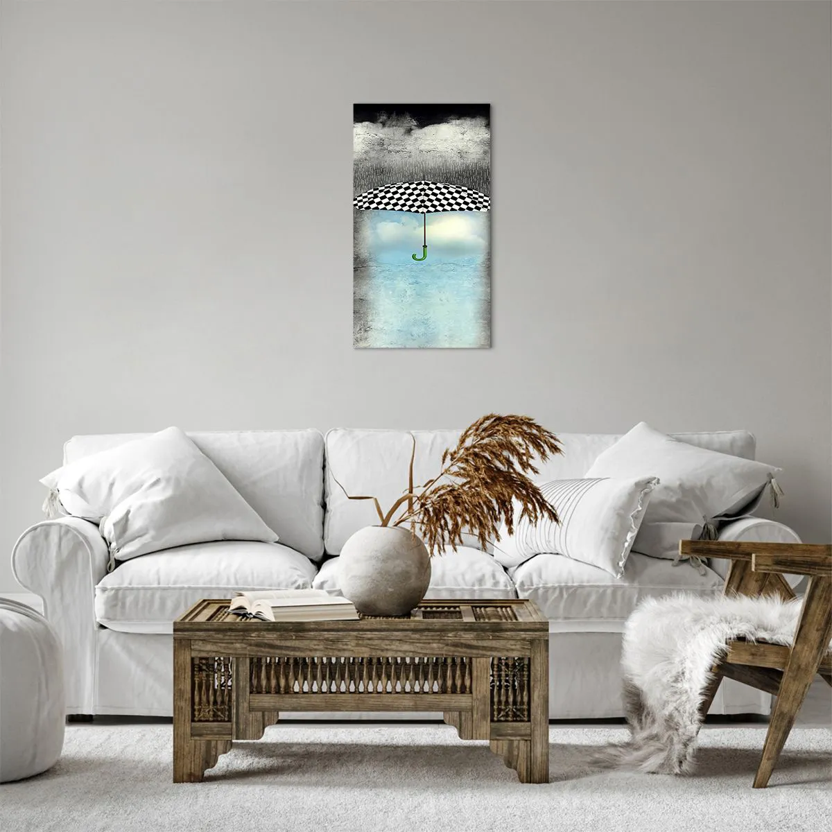 Impression sur toile - Image sur toile - Et pourtant c'est possible - 45x80 cm