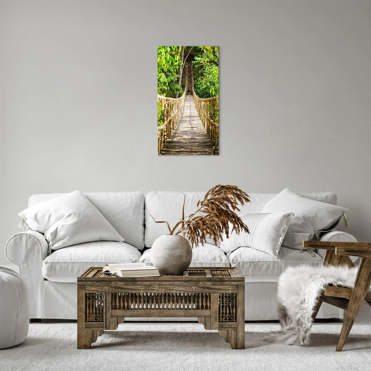 Impression sur toile - Image sur toile - Suspendu dans la nature - 45x80 cm