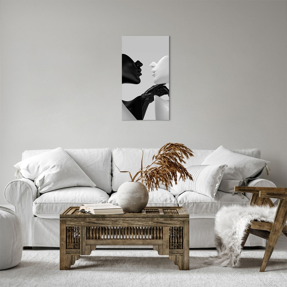Canvas picture Abstraction, Canvas picture Mannequin, Canvas picture Statue, Canvas picture Art, Canvas picture Black And White