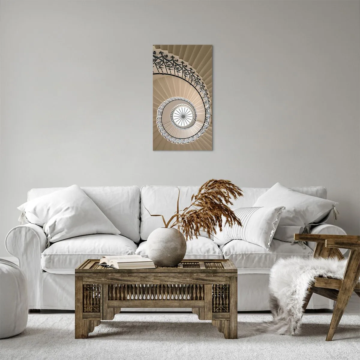 Impression sur toile - Image sur toile - À l'intérieur de la coquille - 45x80 cm