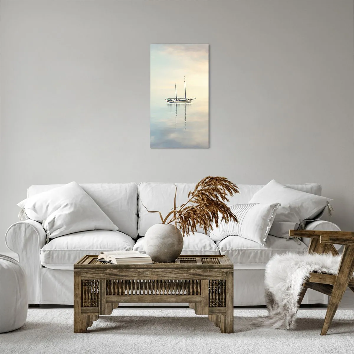 Quadro su tela - Stampe su Tela - Silenzio in mare - 45x80 cm