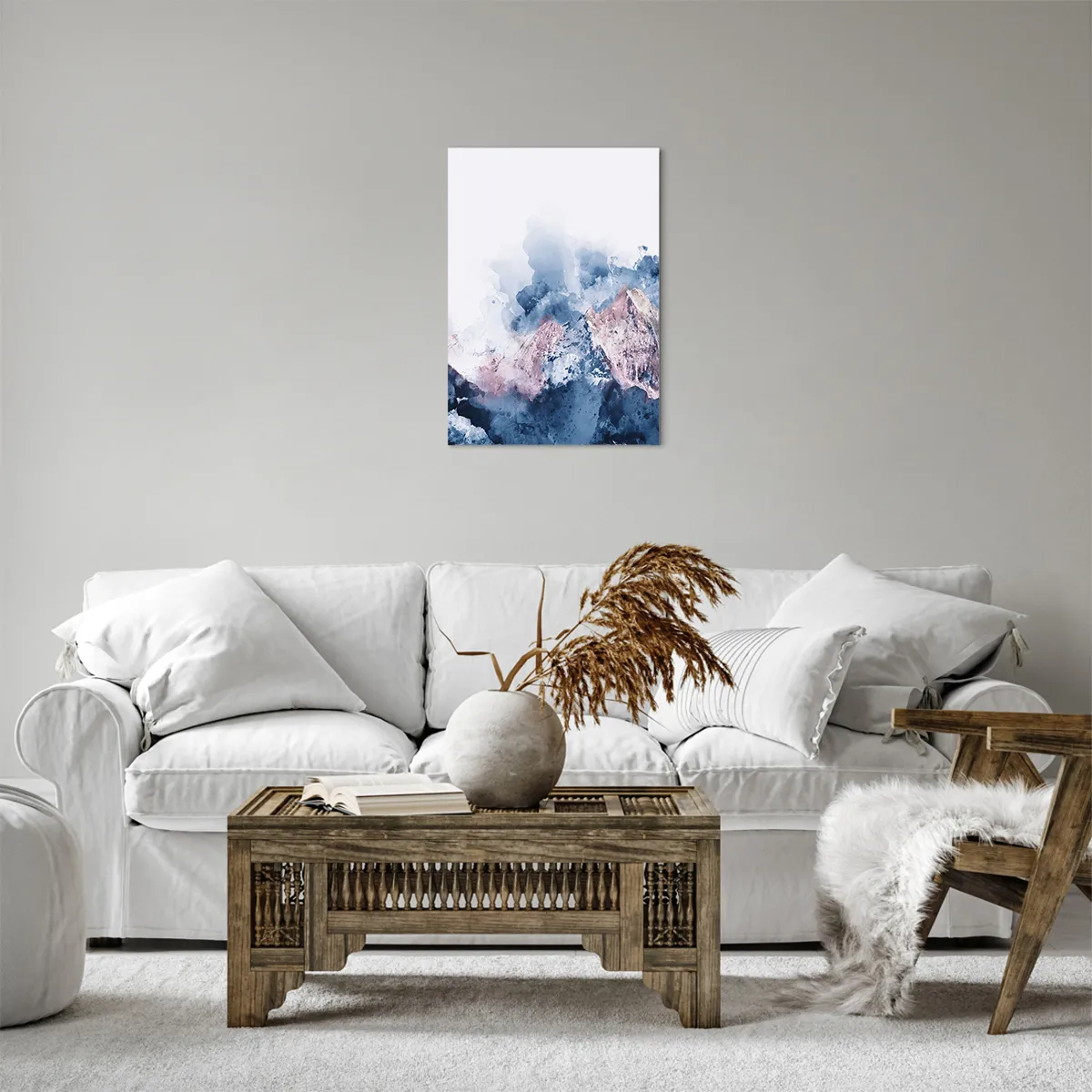 Lærredstryk - Billede på lærred - Dette er toppene! - 50x70 cm