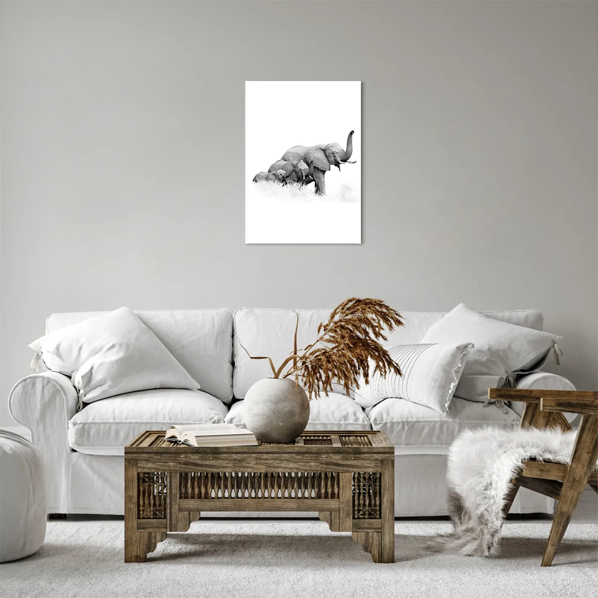 Canvas picture - One, Two, Three - 50x70 cm