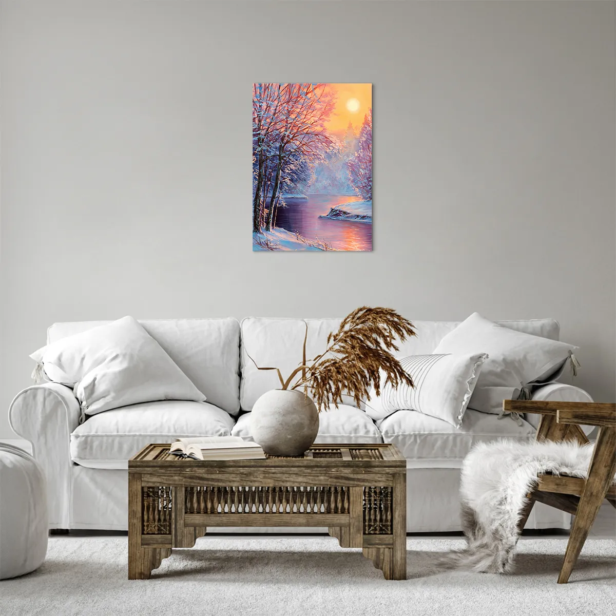 Canvas picture - Colours of Winter - 50x70 cm