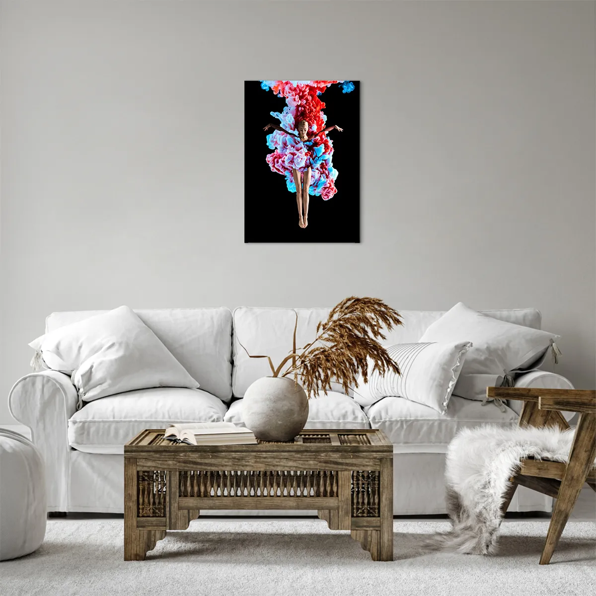 Lærredstryk - Billede på lærred - I fuld blomstring - 50x70 cm