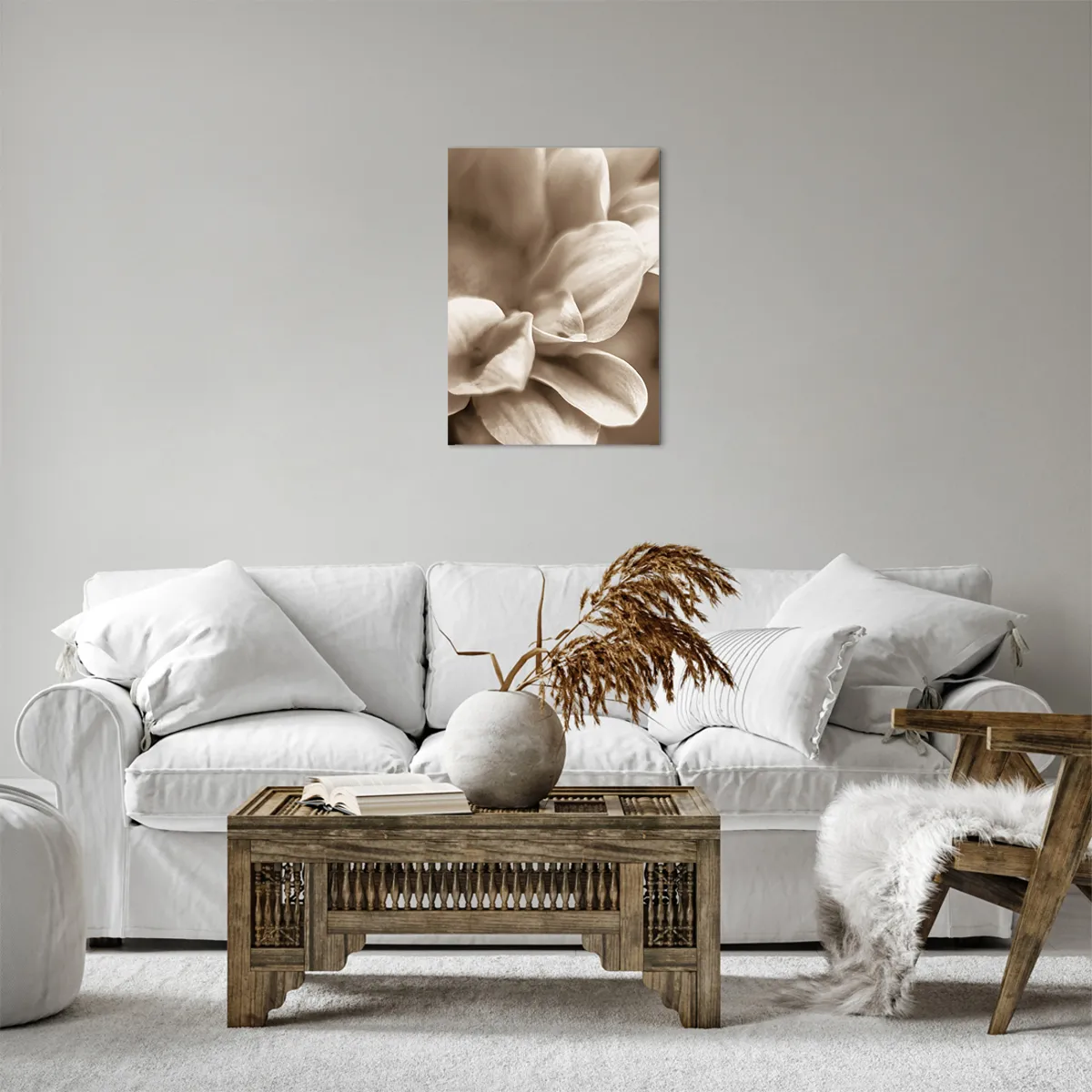 Vászonkép - Gyengéd, mint egy mosoly - 50x70 cm