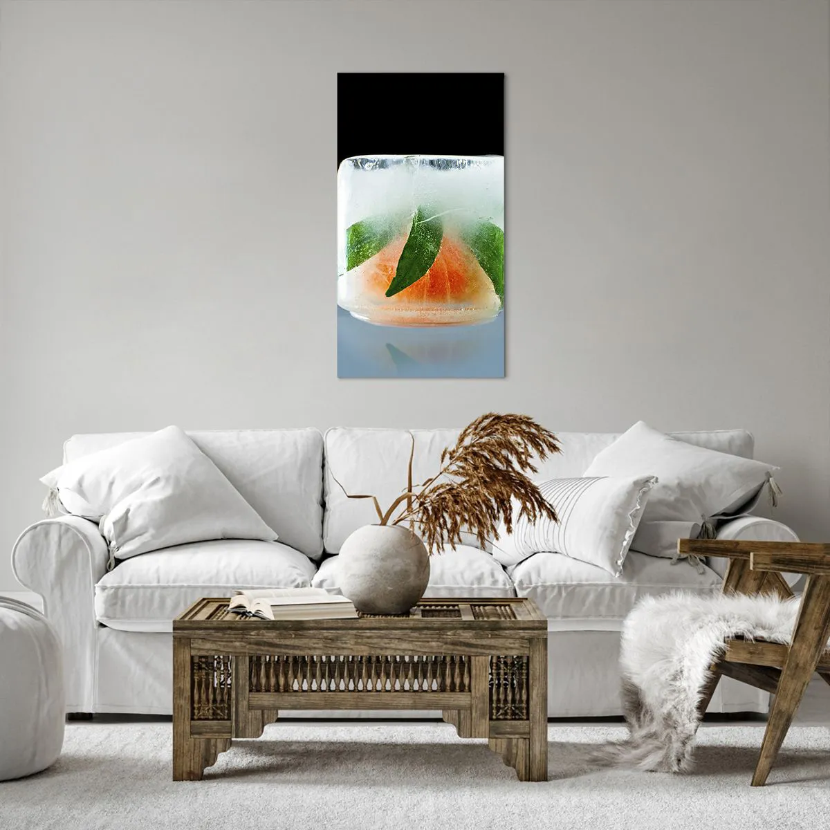 Quadro su tela - Stampe su Tela - Freschezza e rinfresco - 55x100 cm