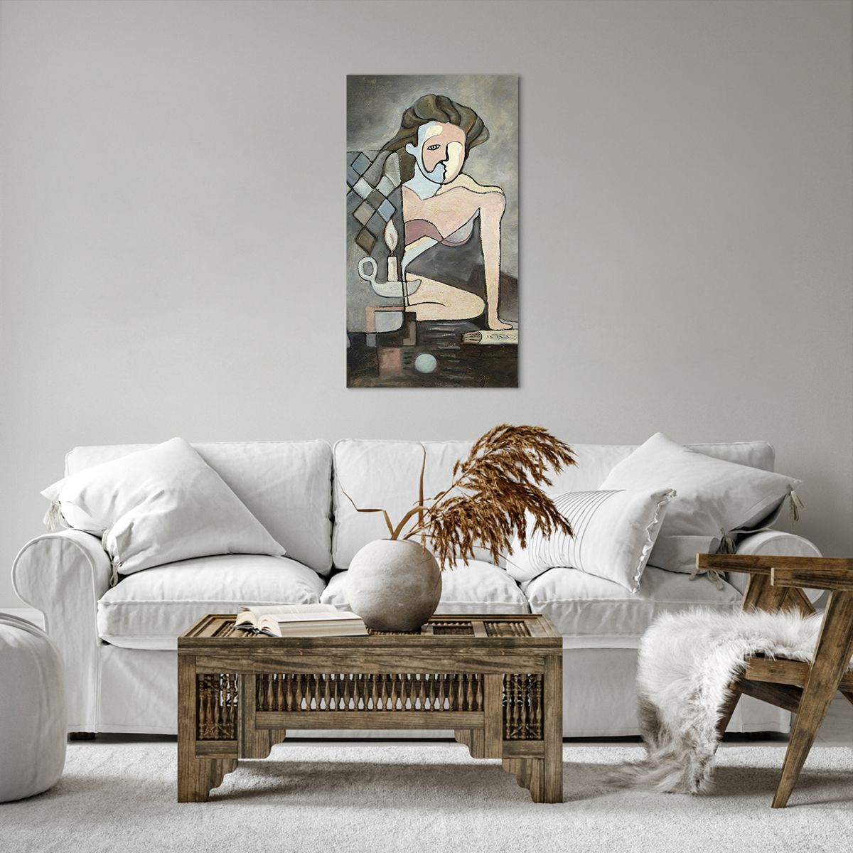 Bild auf Leinwand Abstraktion, Bild auf Leinwand Kubismus, Bild auf Leinwand Personen, Bild auf Leinwand Kunst, Bild auf Leinwand Malerei