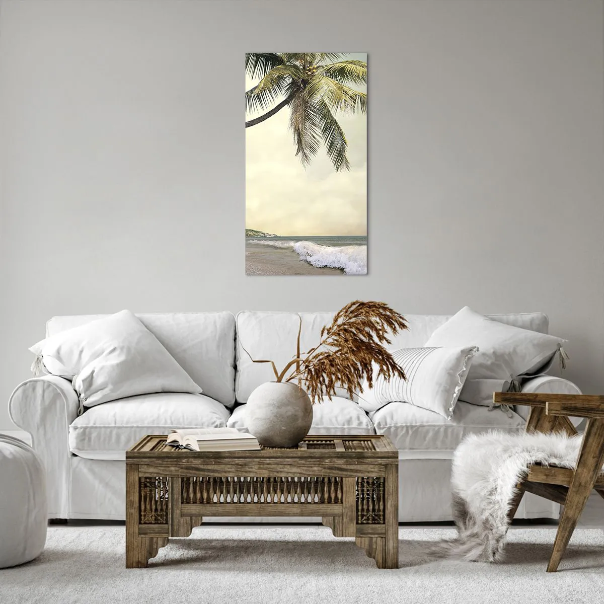 Quadro su tela - Stampe su Tela - Sogno tropicale - 55x100 cm