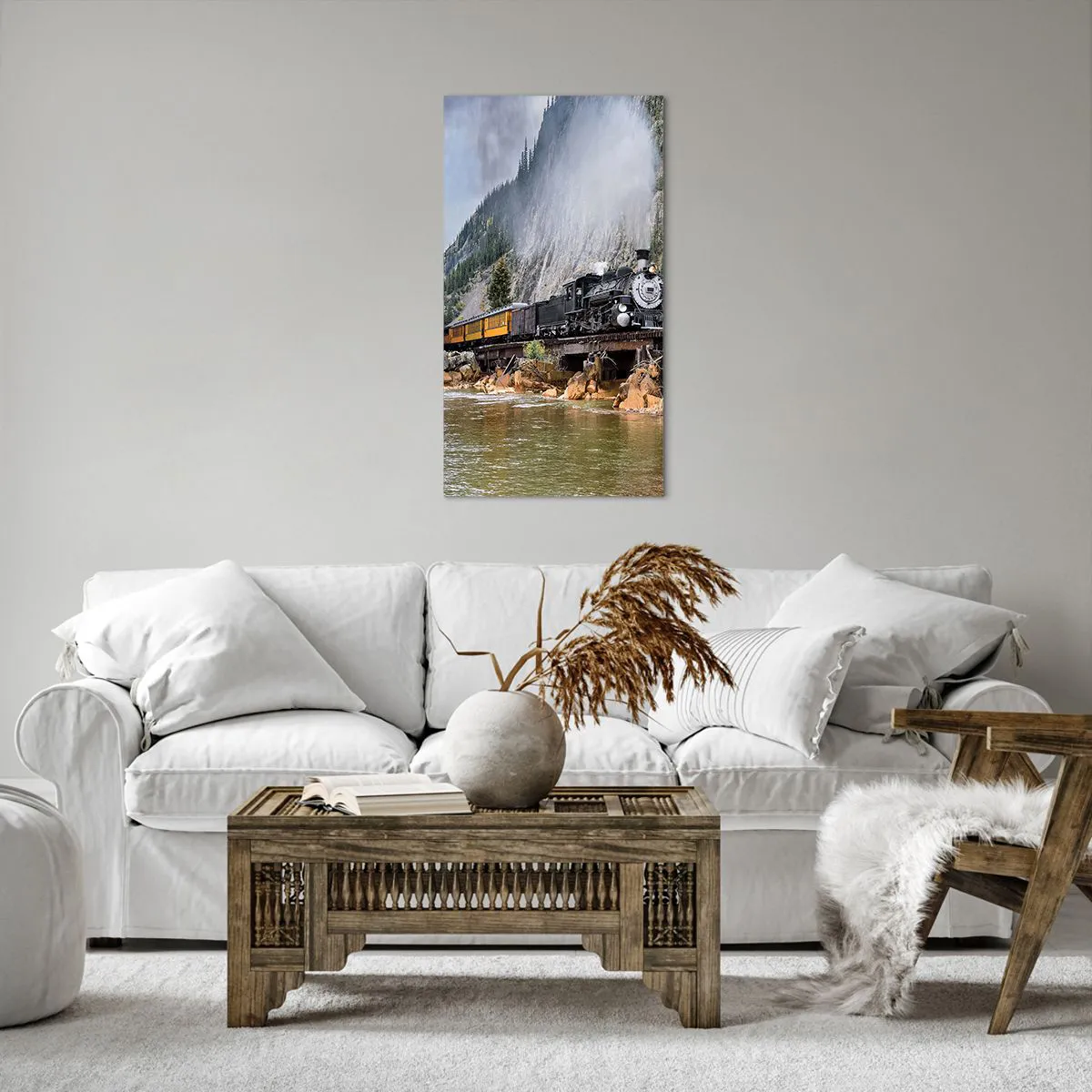 Vászonkép - Hova? Hova? - 55x100 cm