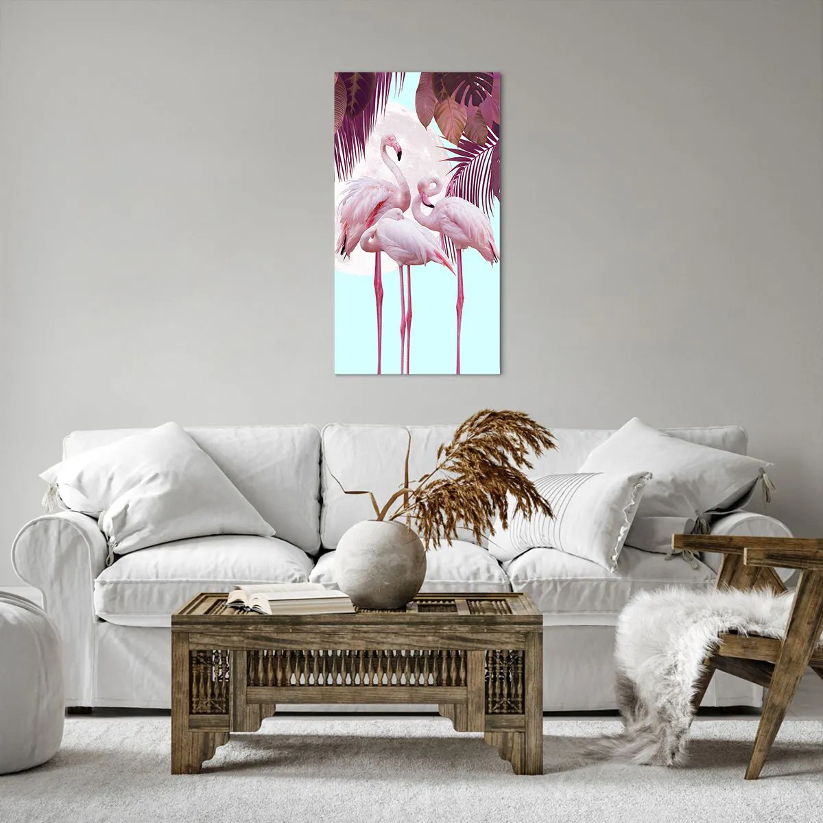 Vászonkép - Három madárgrácia - 55x100 cm