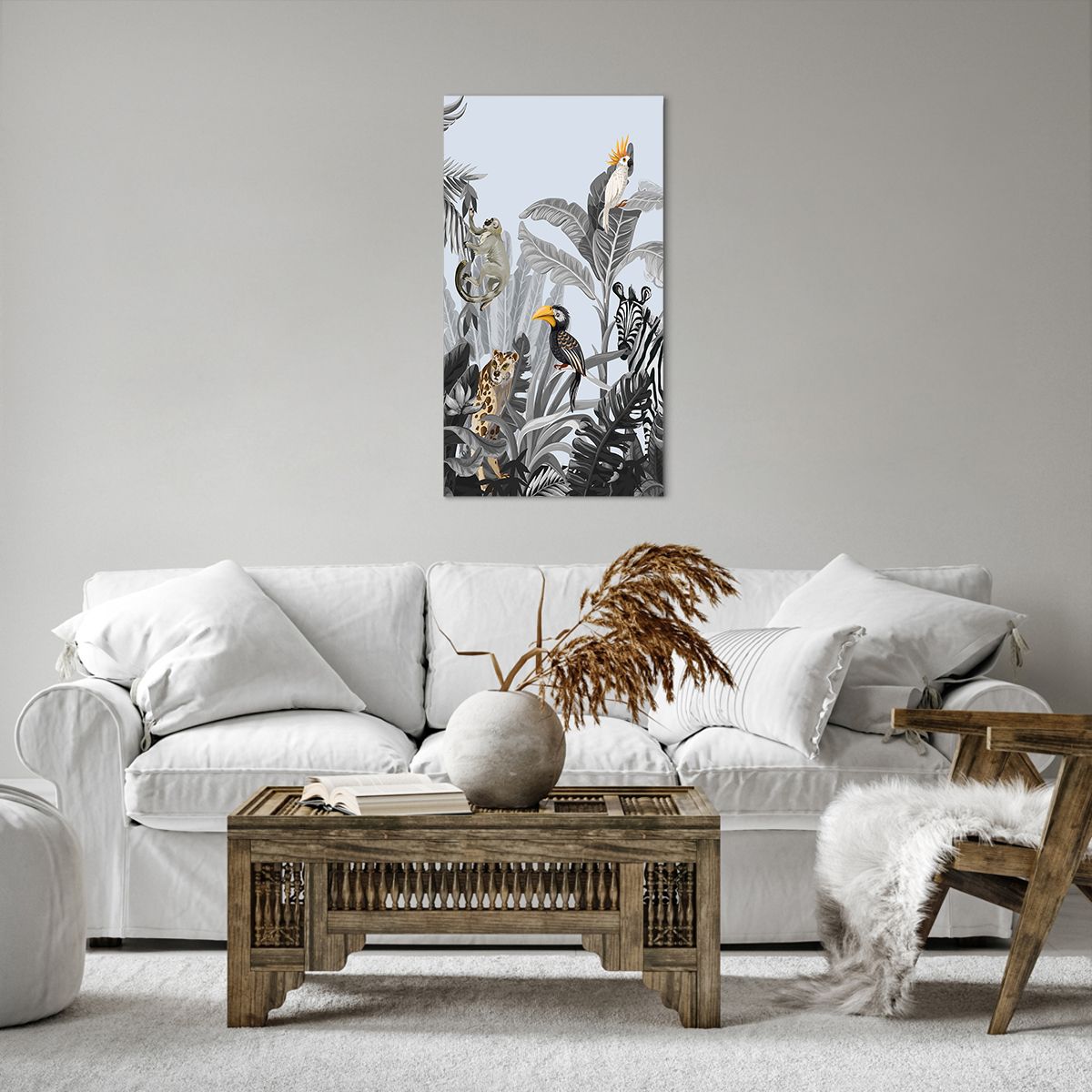 Canvas picture Abstraction, Canvas picture Jungle, Canvas picture Animals, Canvas picture Nature, Canvas picture Tropics