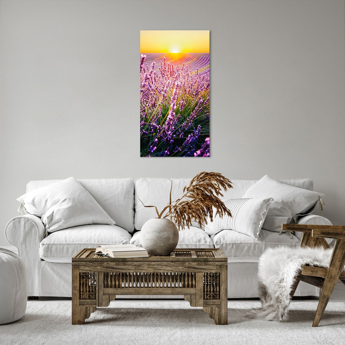 Canvas picture Landscape, Canvas picture Lavender Field, Canvas picture Provence, Canvas picture France, Canvas picture Nature