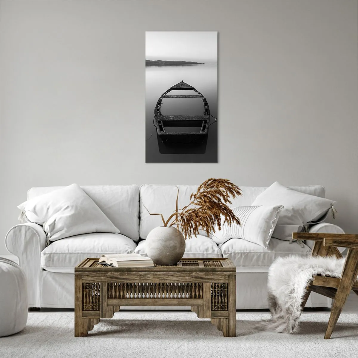 Impression sur toile - Image sur toile - Nostalgie et mélancolie - 55x100 cm