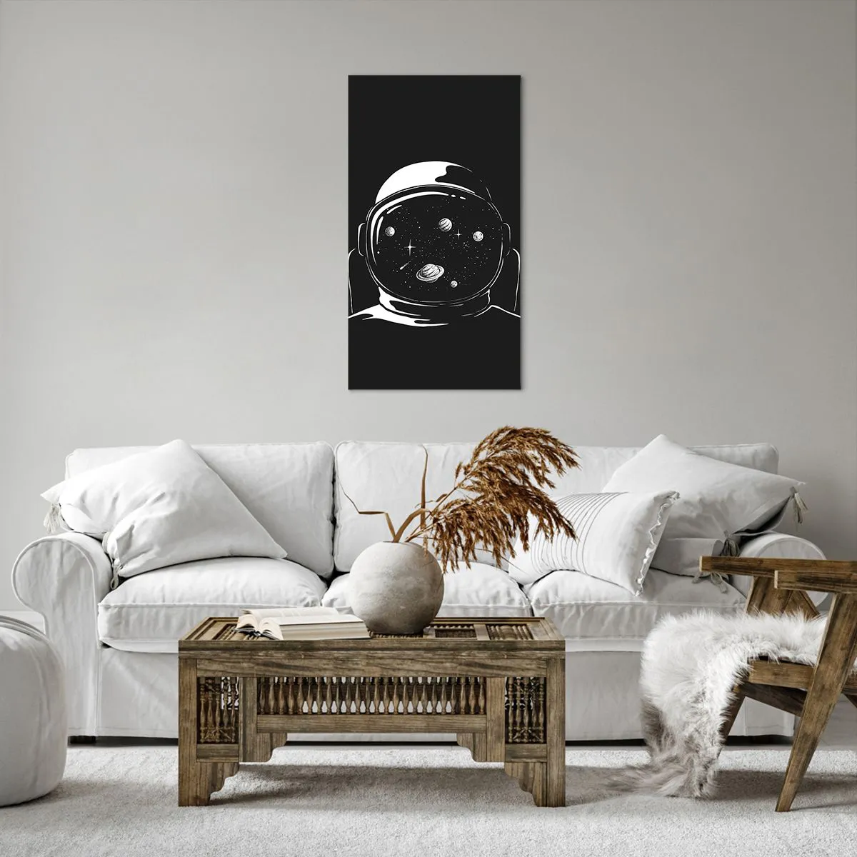 Canvas picture - Quite a View - 55x100 cm