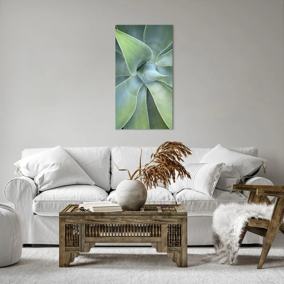 Impression sur toile - Image sur toile - La naissance de la verdure - 55x100 cm