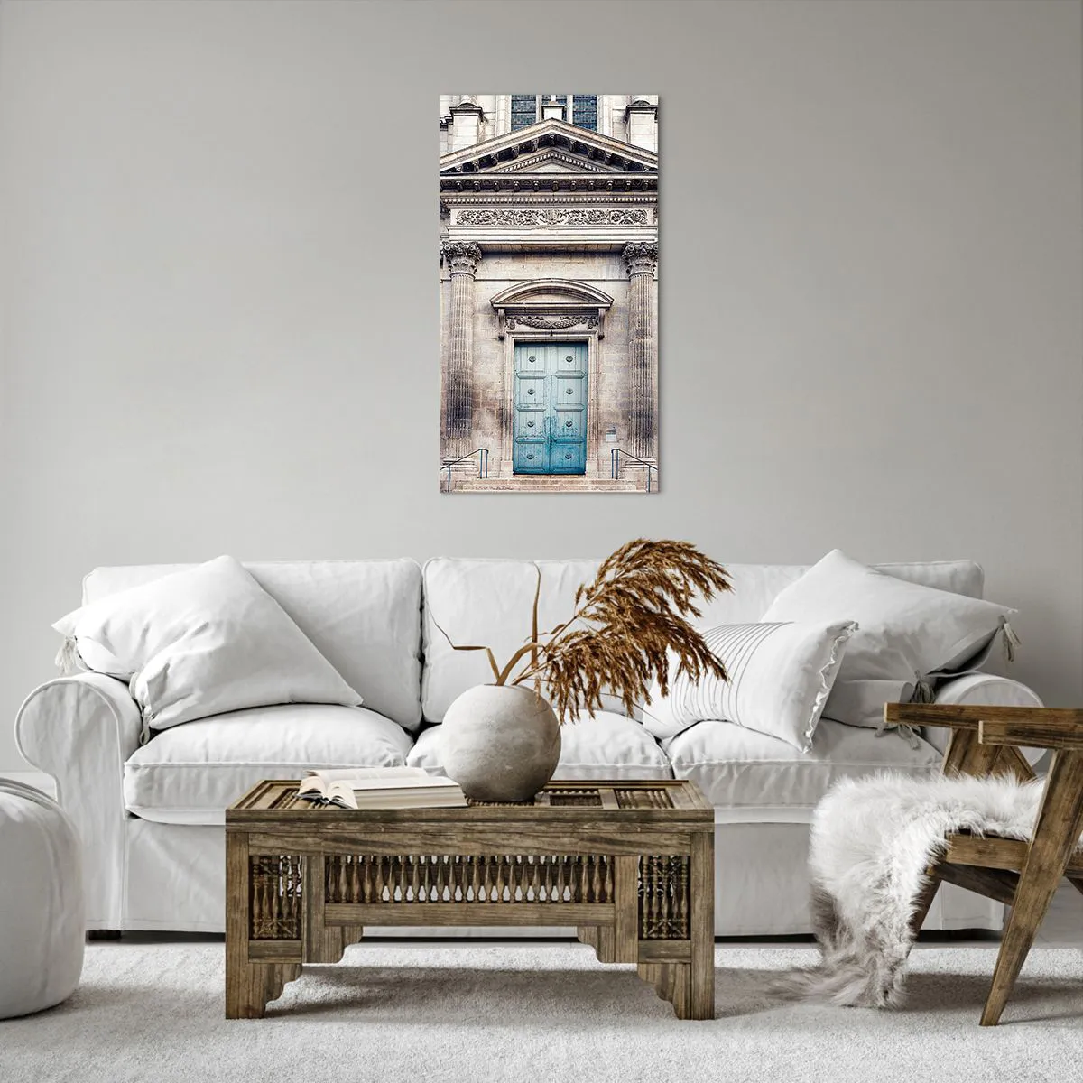 Lærredstryk - Billede på lærred - Porten til åndens verden - 55x100 cm