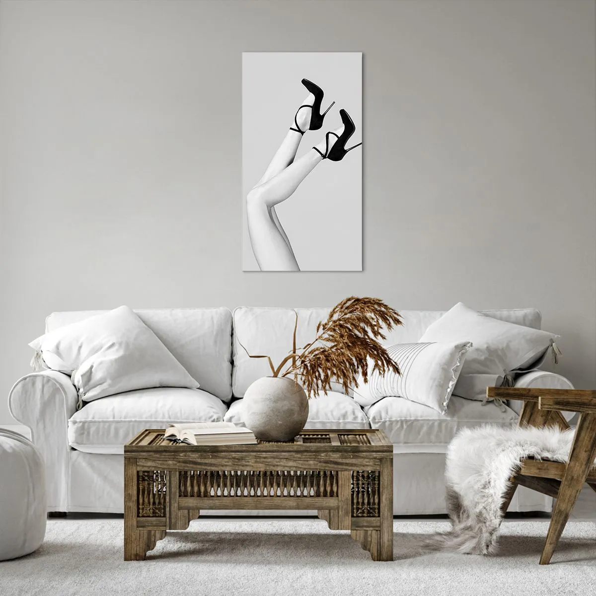 Canvas picture - Upside Down - 55x100 cm