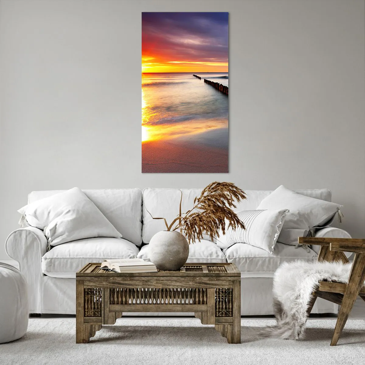 Vászonkép - Halgasd a csendet - 65x120 cm