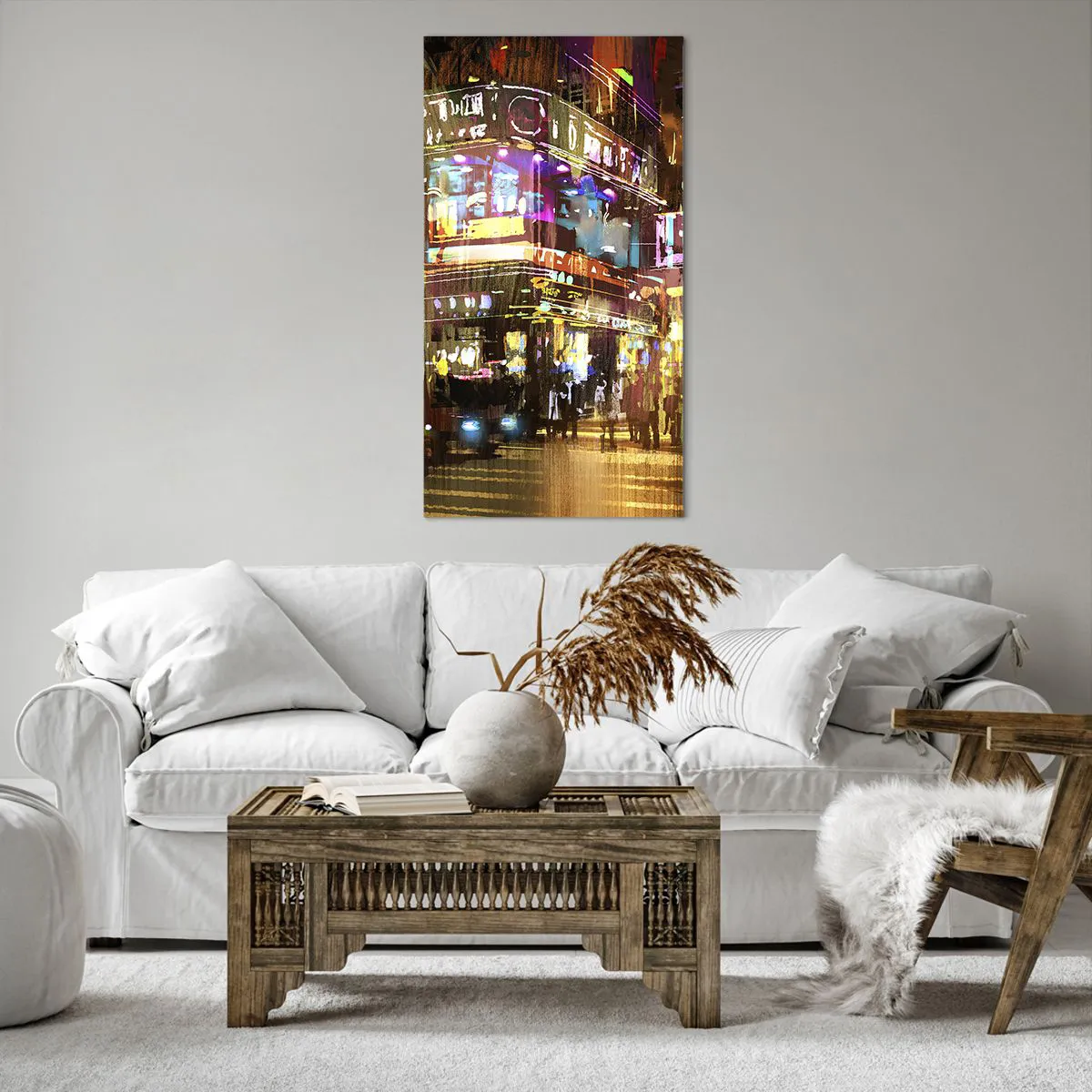 Vászonkép - A fény tengerében - 65x120 cm