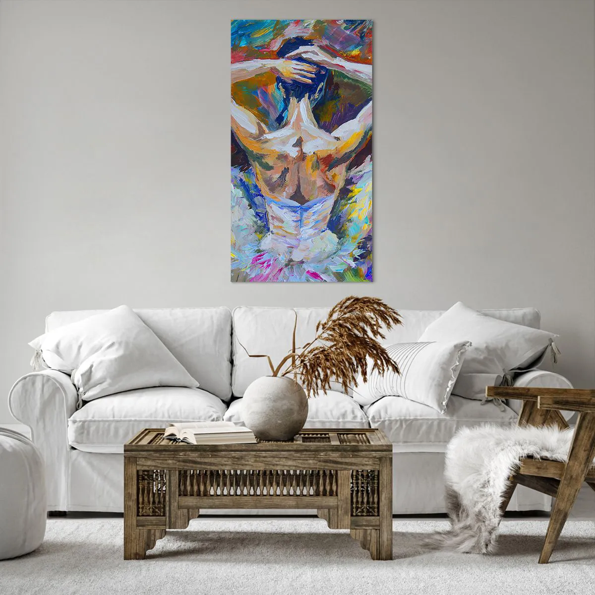 Impression sur toile - Image sur toile - Il se peut que ce soit tout - 65x120 cm