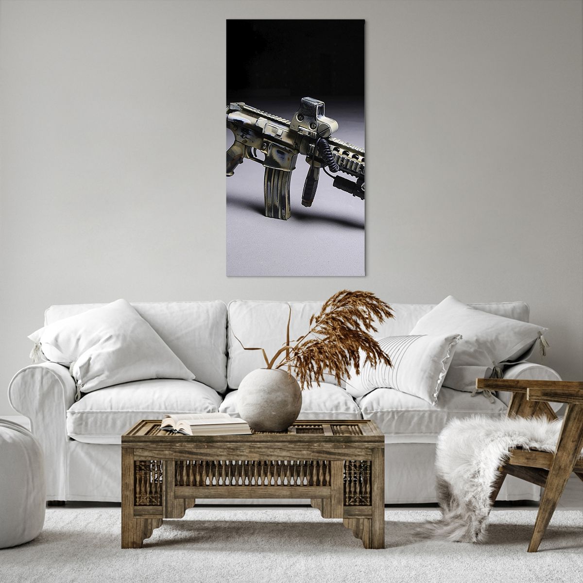Bild auf Leinwand Militär, Bild auf Leinwand Gewehr, Bild auf Leinwand Waffe, Bild auf Leinwand Heer, Bild auf Leinwand Heer
