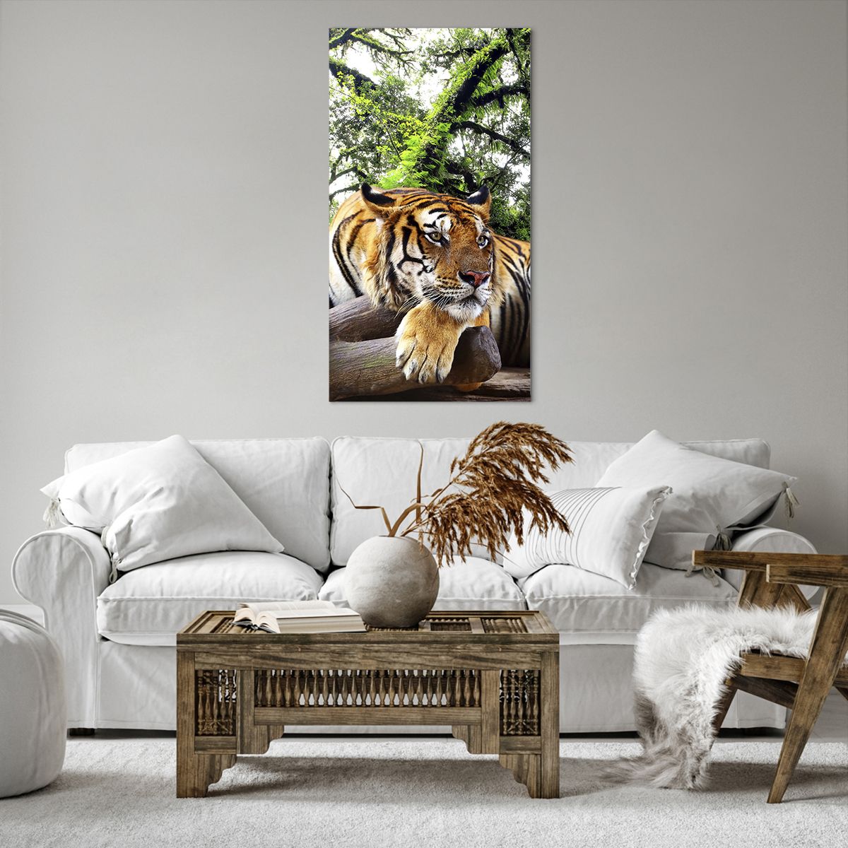 Obrazy na płótnie Tygrys, Obrazy na płótnie Zwierzęta, Obrazy na płótnie Drapieżnik, Obrazy na płótnie Natura, Obrazy na płótnie Dżungla