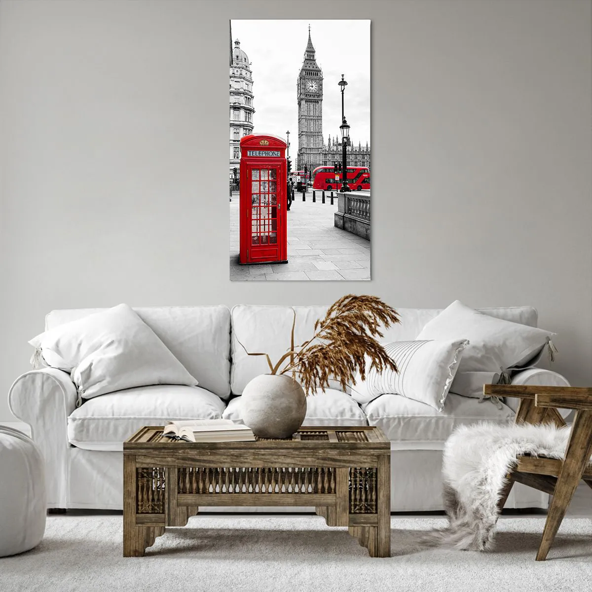 Canvas picture - Undoubtedly London - 65x120 cm