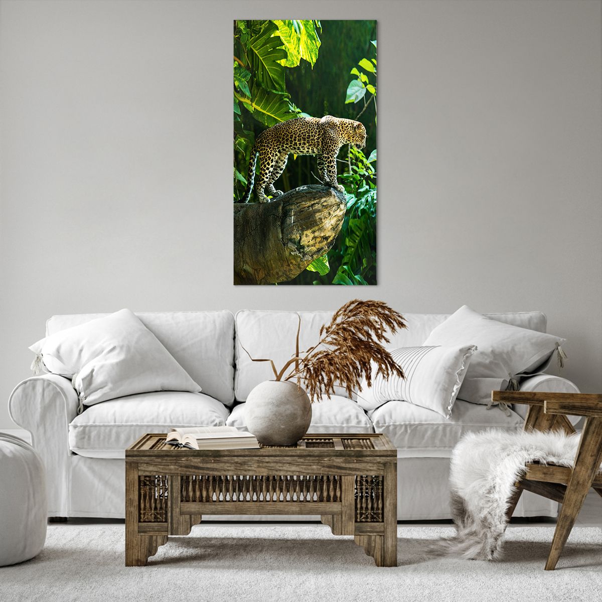 Obrazy na płótnie Dżungla, Obrazy na płótnie Lampart, Obrazy na płótnie Tropiki, Obrazy na płótnie Zwierzęta, Obrazy na płótnie Natura