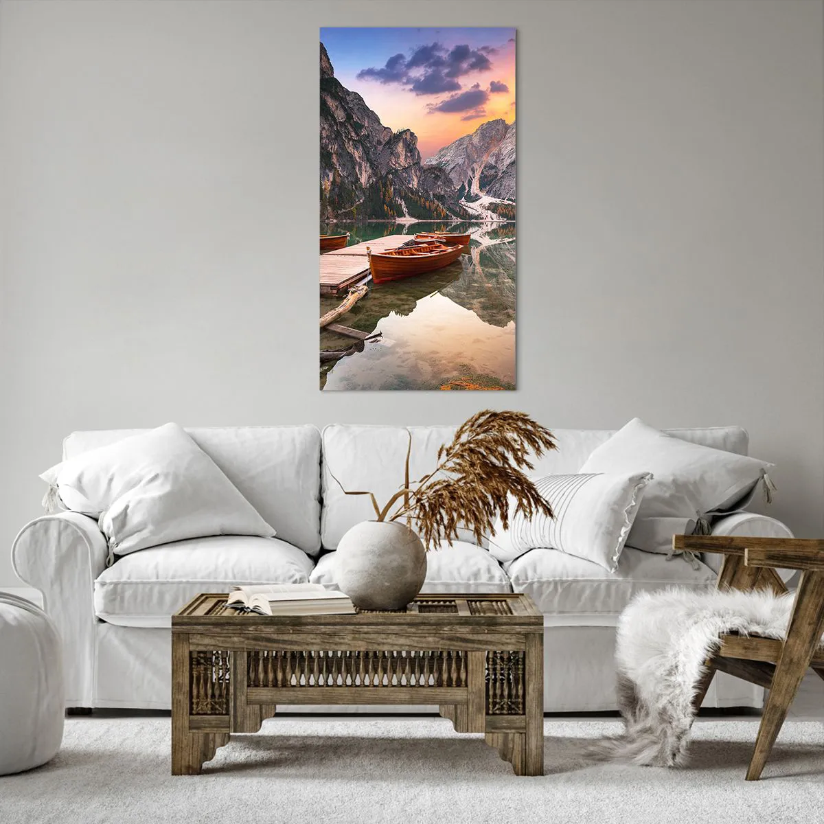 Canvas picture - Promise of a Day - 65x120 cm