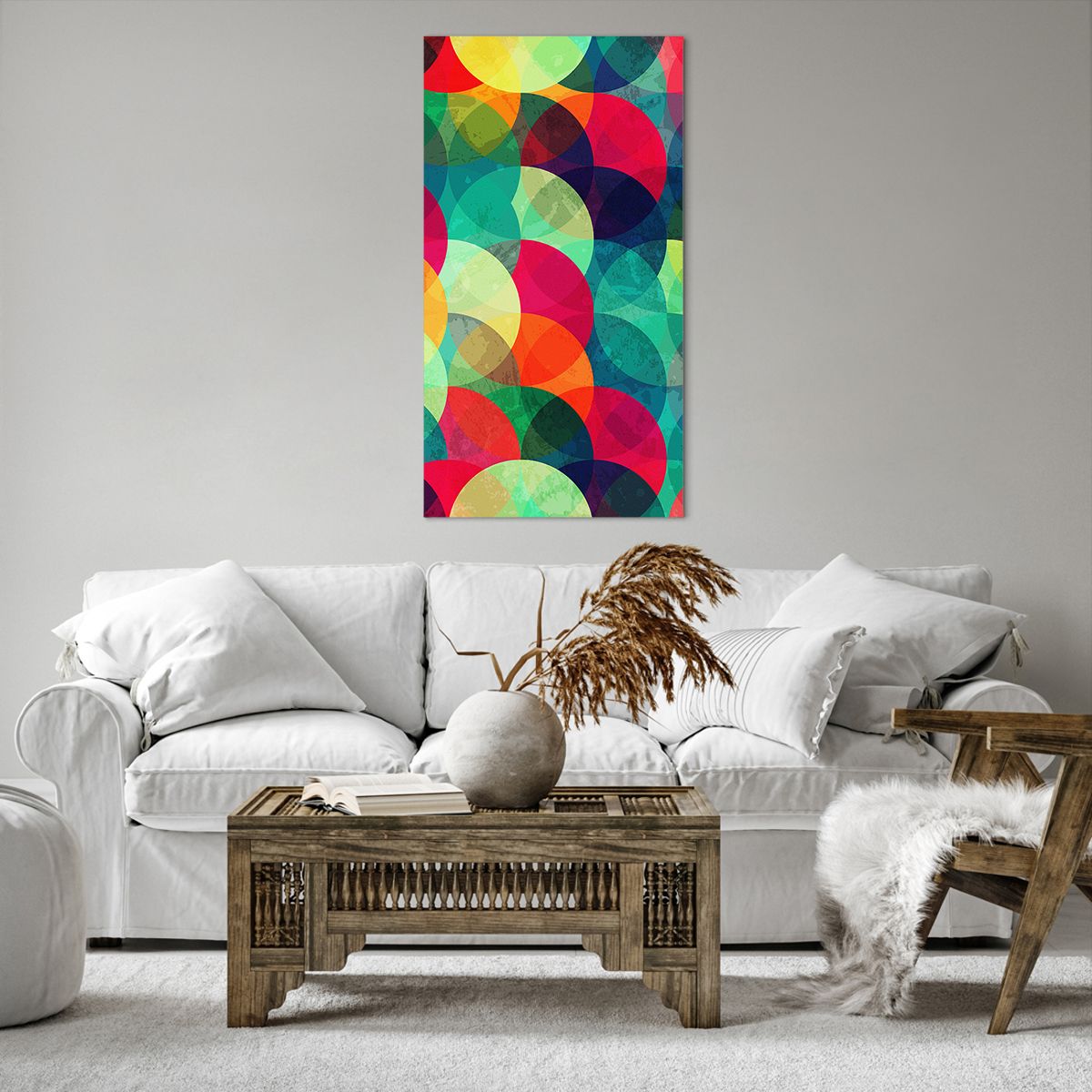 Canvas picture Abstraction, Canvas picture Art, Canvas picture Colorful Circles, Canvas picture Modern Art, Canvas picture Artistic Art