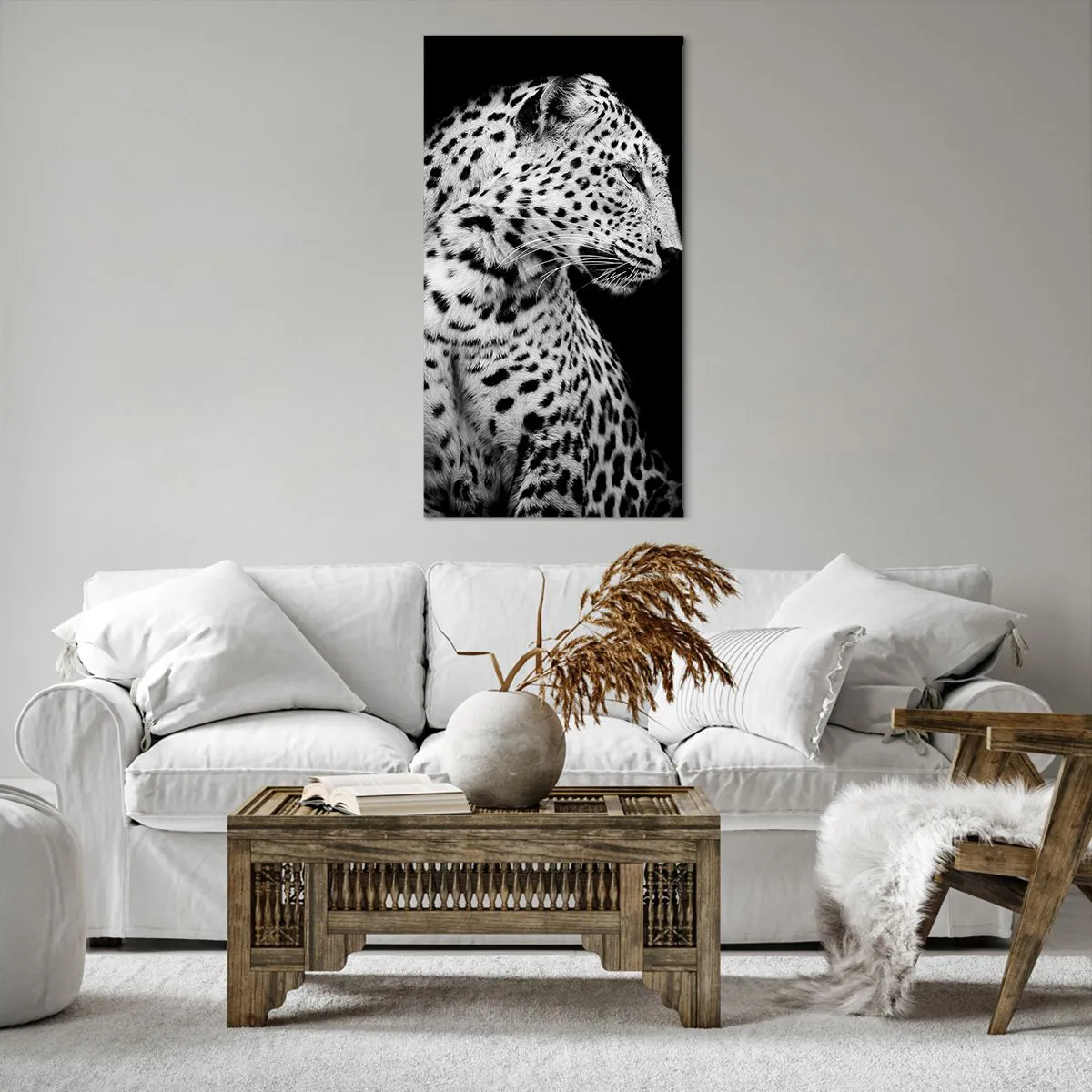 Impression sur toile - Image sur toile - Presque un profil parfait! - 65x120 cm