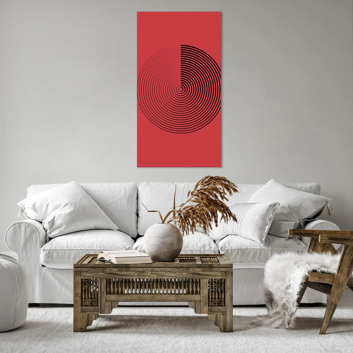 Canvas picture - Circular Movement - 65x120 cm