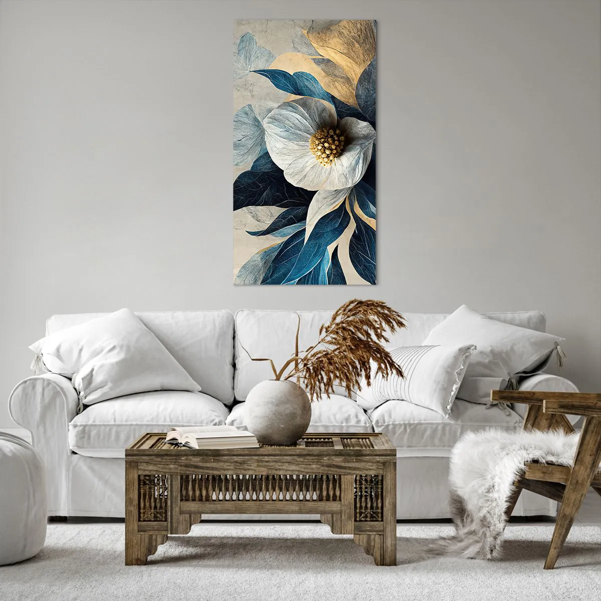 Canvas picture - With a Heart of Gold - 65x120 cm