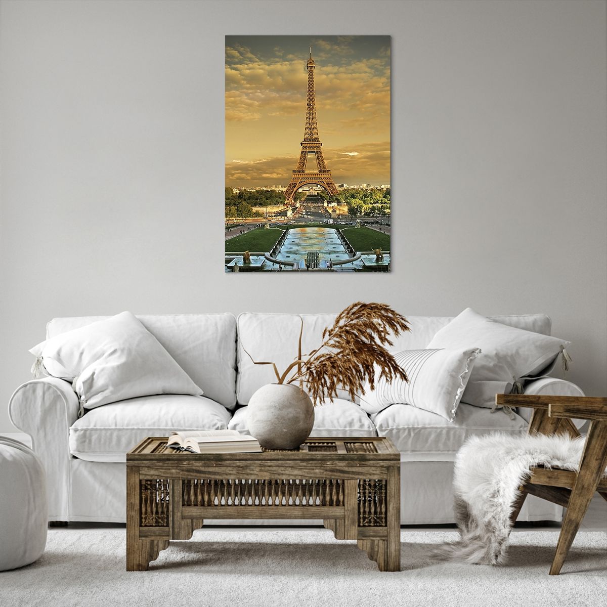 Billede på lærred Byer, Billede på lærred Paris, Billede på lærred Eiffeltårnet, Billede på lærred Arkitektur, Billede på lærred Frankrig