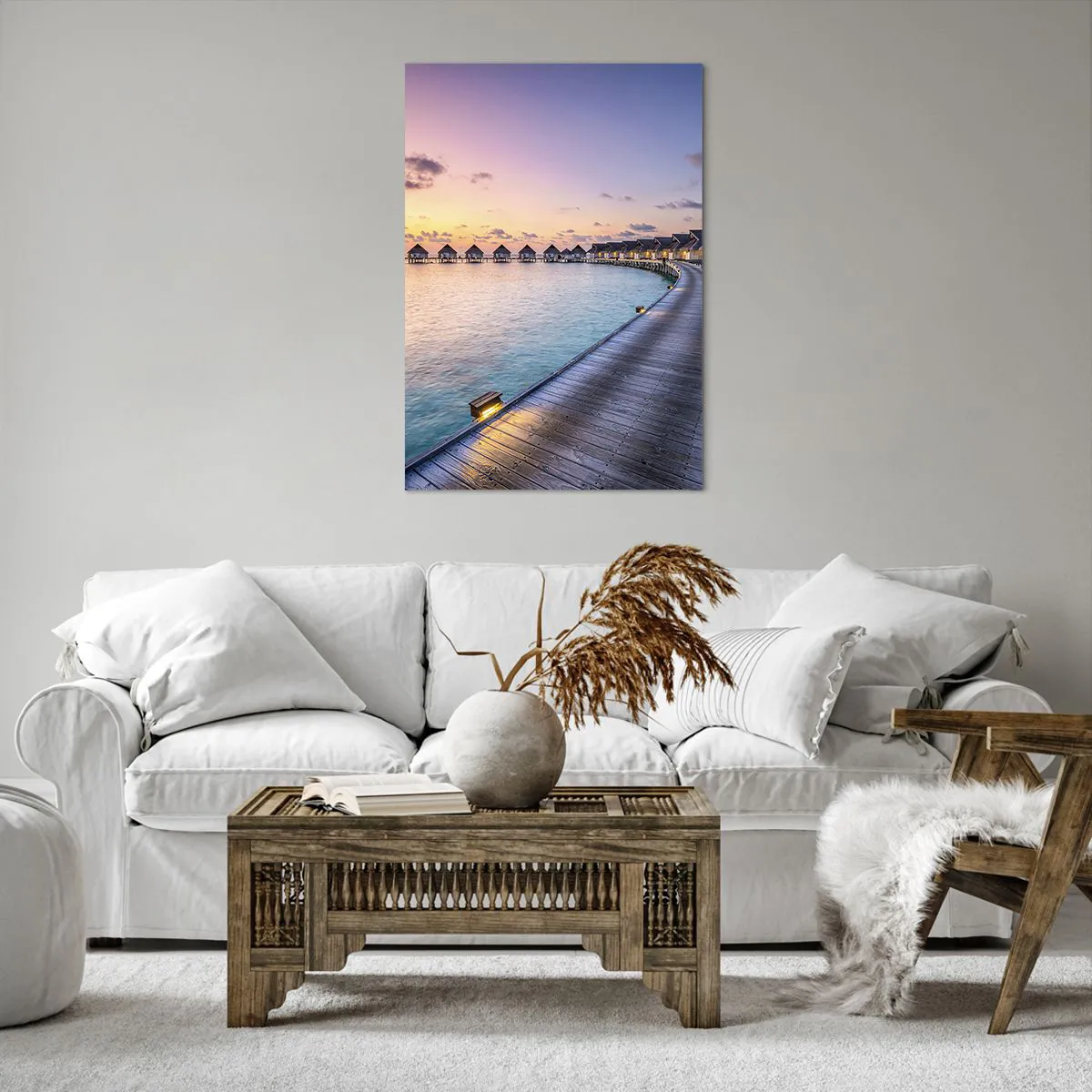 Vászonkép - Nyaralás – vissza a forrásokhoz - 70x100 cm