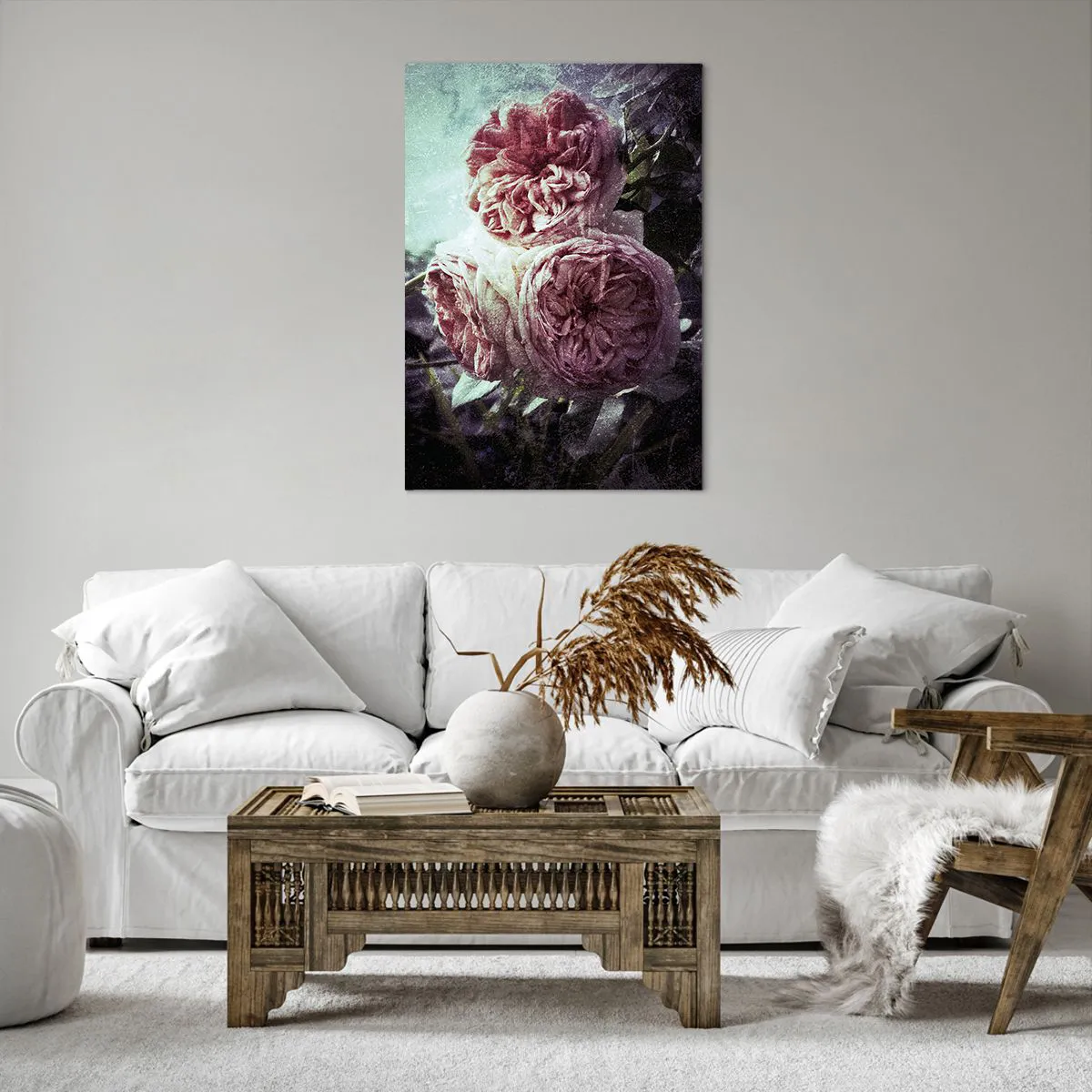 Bild auf Leinwand - Leinwandbild - In romantischer Atmosphäre - 70x100 cm