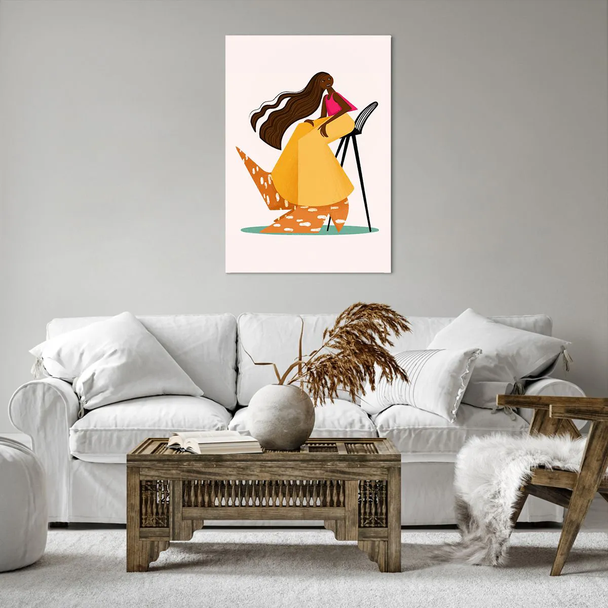 Vászonkép - A divat is szórakoztató - 70x100 cm