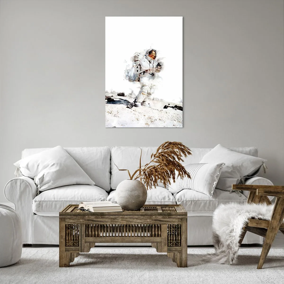 Lærredstryk - Billede på lærred - Jordens budbringer - 70x100 cm